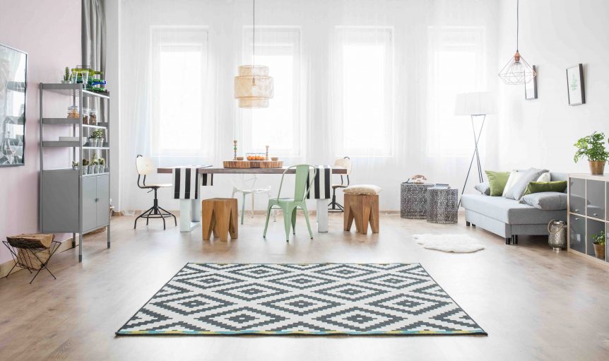 How to decorate a room with a rug Market Harborough